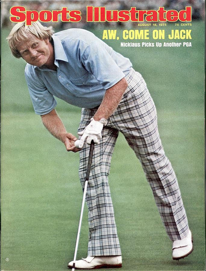 Jack Nicklaus on Sports Illustrated Cover Photograph - Jack Nicklaus, 1975 Pga Championship Sports Illustrated Cover by Sports Illustrated
