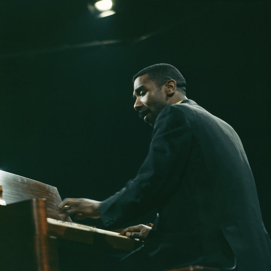 Pianist Performing on Stage Photograph - Jimmy Smith by David Redfern