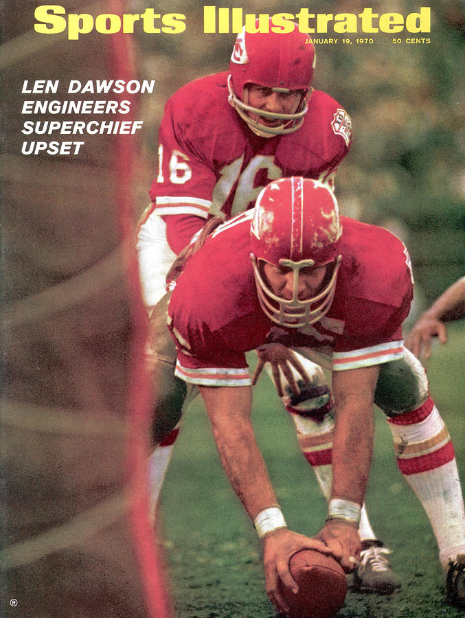 Len Dawson's Superchief Upset Photograph - Kansas City Chiefs Qb Len Dawson, Super Bowl Iv Sports Illustrated Cover by Sports Illustrated