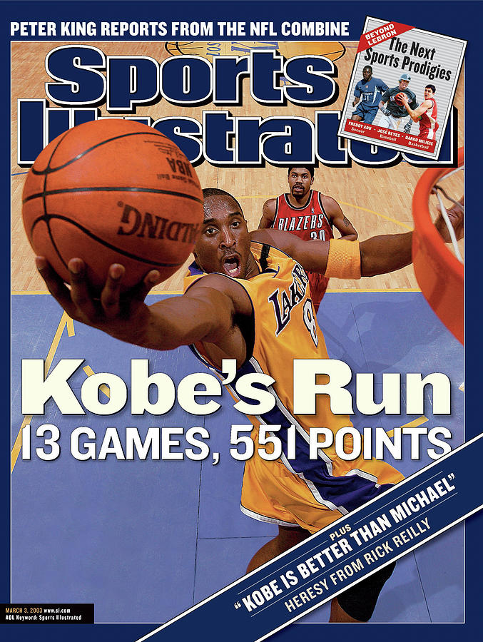 Kobes Run 13 Games, 551 Points Sports Illustrated Cover by Sports