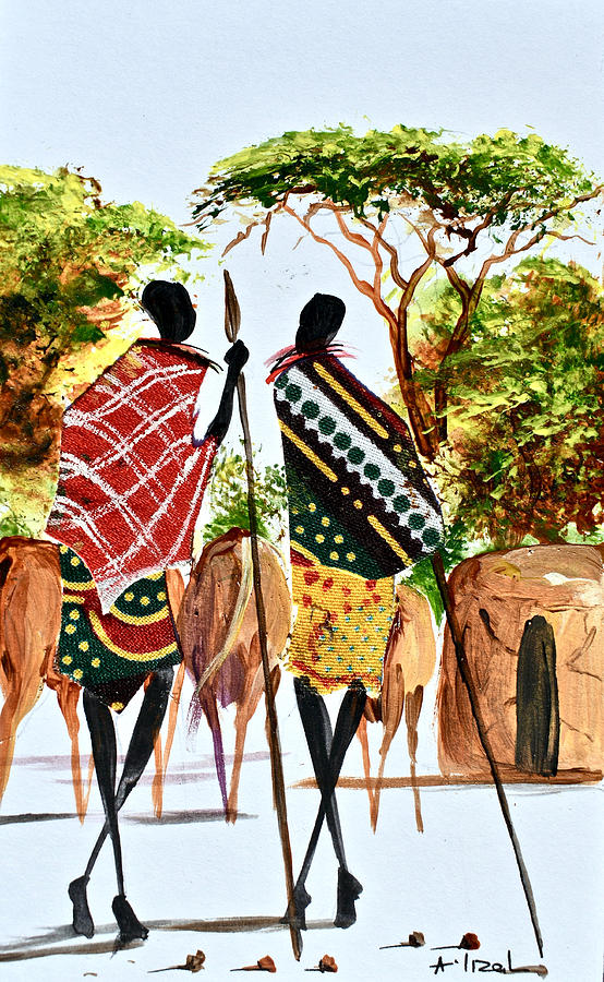 L-286 Painting by Albert Lizah