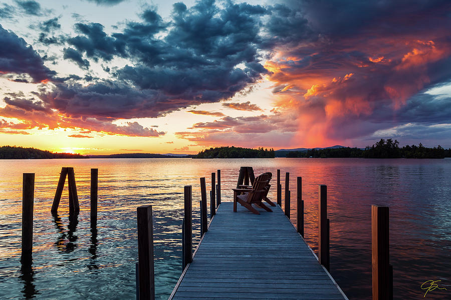 Late Summer Storm. Photograph by Jeff Sinon