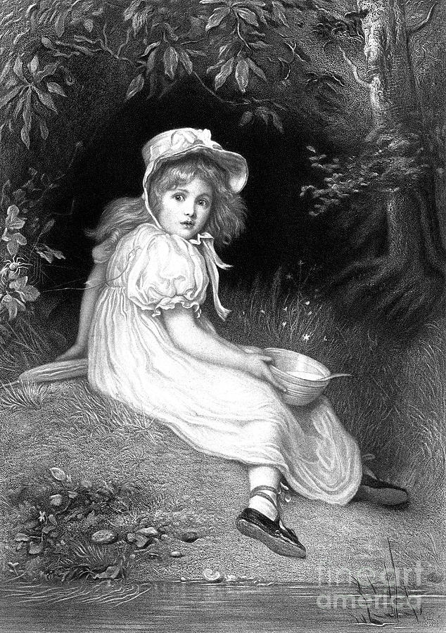 Little Miss Muffet, 19th Century by Print Collector