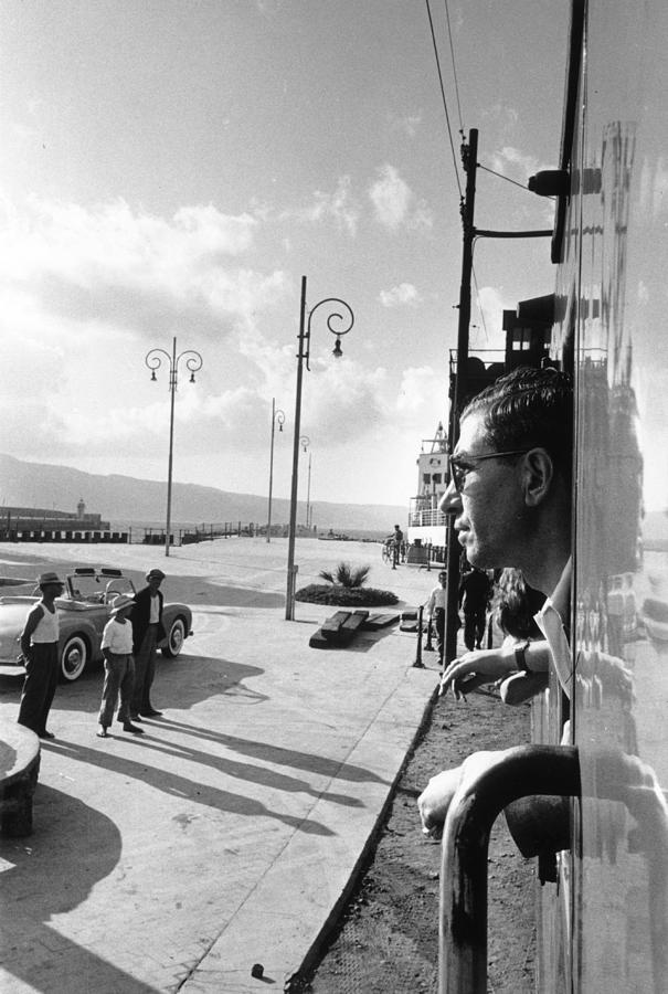 Lucky Luciano by Slim Aarons