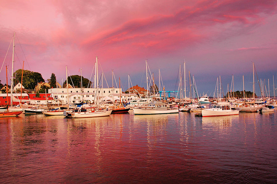 Maine, Camden, Spectacular Landscape Digital Art by Stephen G. Donaldson