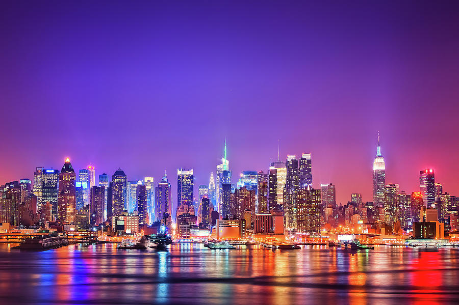 Manhattan Lights by Matthias Haker Photography