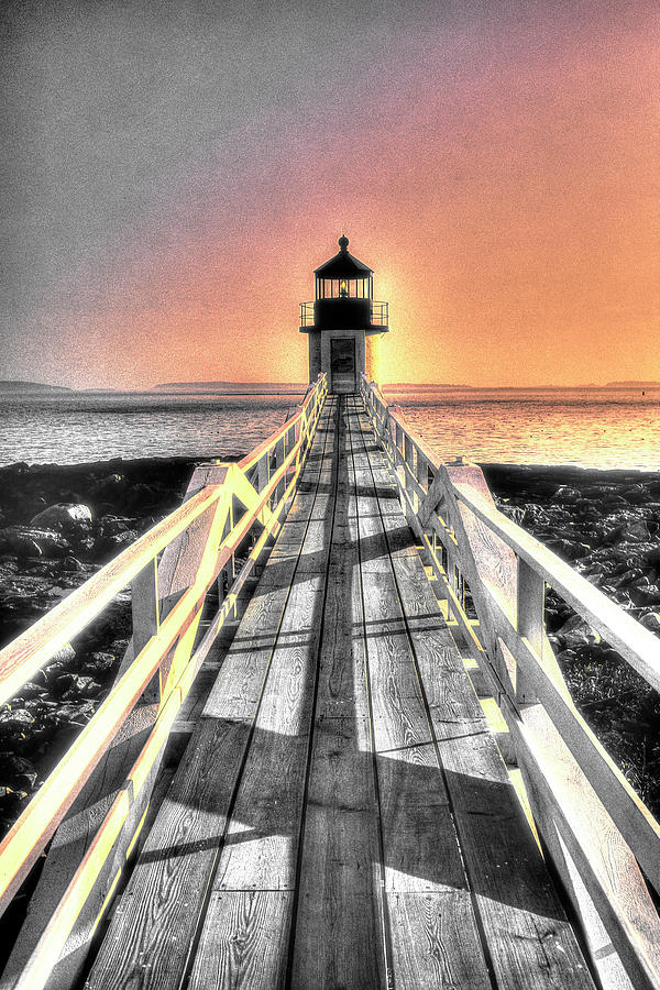 Marshall Point Photograph by Randall Dill