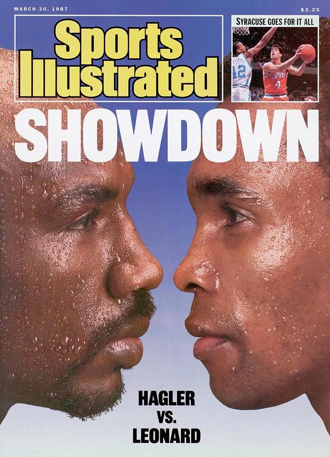 Marvelous Marvin Hagler And Sugar Ray Leonard, 1987 Wbc Sports