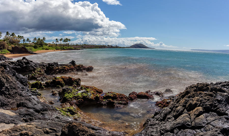 Maui private Cove Photograph by Chris Spencer