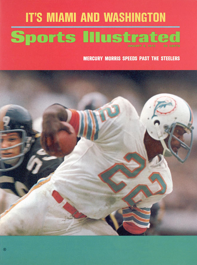 Miami Dolphins Mercury Morris, 1972 Afc Championship Sports