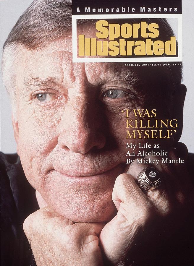 Mickey Mantle Sports Illustrated Cover Photograph - Mickey Mantle, Hall Of Fame Baseball Player Sports Illustrated Cover by Sports Illustrated