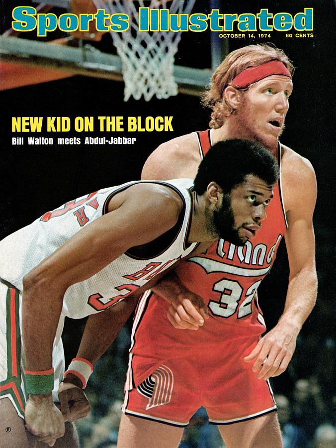 Milwaukee Bucks Kareem Abdul-jabbar And Portland Trail Sports