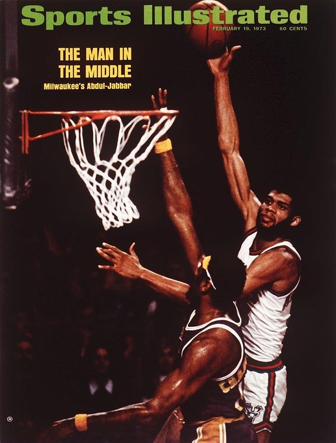 Milwaukee Bucks Kareem Abdul-jabbar Sports Illustrated Cover by