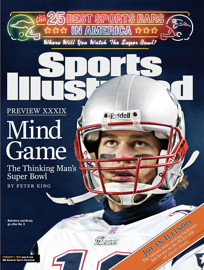 Mind Game The Thinking Mans Super Bowl Xxxix Preview Sports Illustrated Cover Photograph by Sports Illustrated