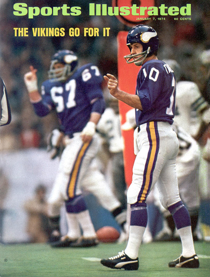 Minnesota Vikings Qb Fran Tarkenton, 1973 Nfc Championship Sports