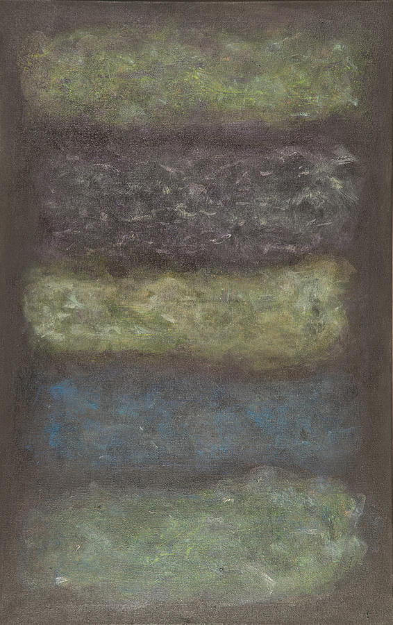 Mu #1 Abstract Painting by Sensory Art House