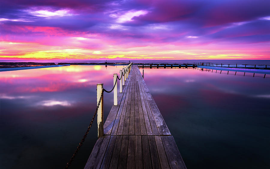 Narrabeen Walkway Photograph by Monamifoto