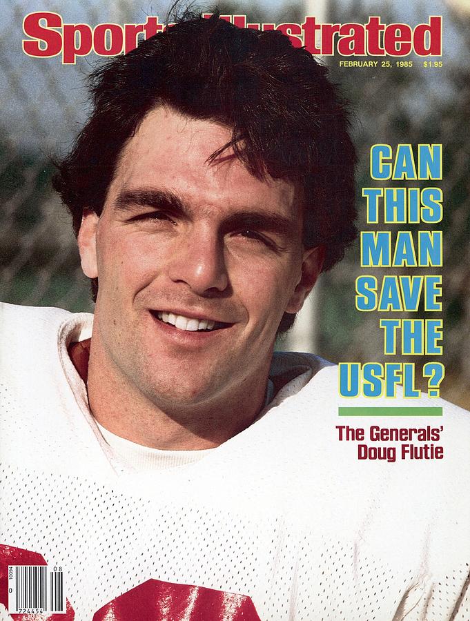 Sports Illustrated: Can This Man Save USFL? Photograph - New Jersey Generals Qb Doug Flutie Sports Illustrated Cover by Sports Illustrated