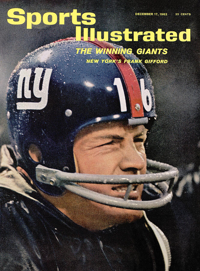 Frank Gifford Sports Illustrated Cover Photograph - New York Giants Frank Gifford Sports Illustrated Cover by Sports Illustrated