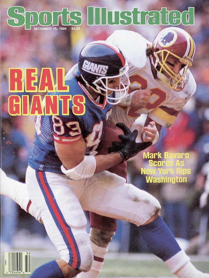 New York Giants Mark Bavaro Sports Illustrated Cover by Sports