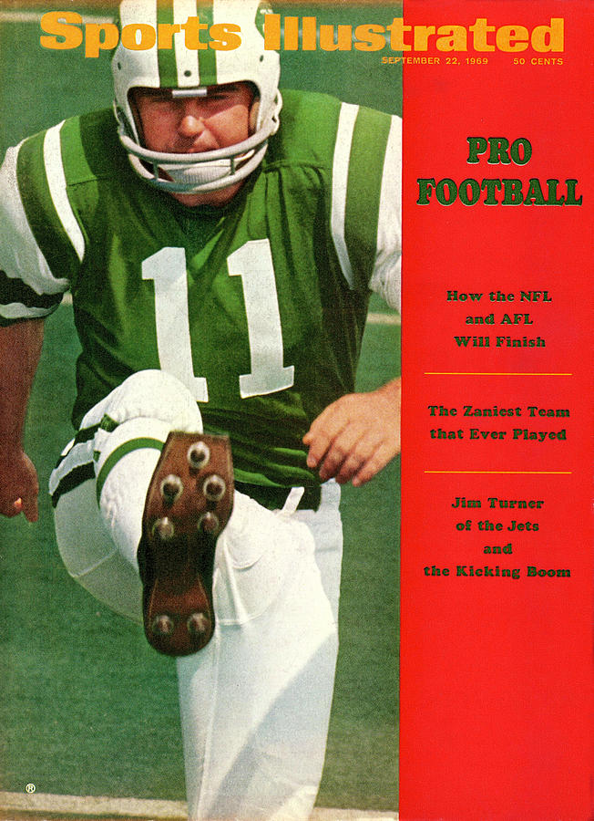 New York Jets Jim Turner Sports Illustrated Cover by Sports