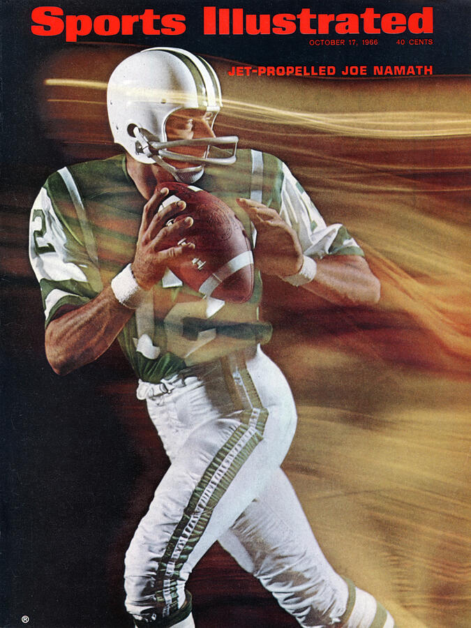 New York Jets Qb Joe Namath Sports Illustrated Cover by Sports