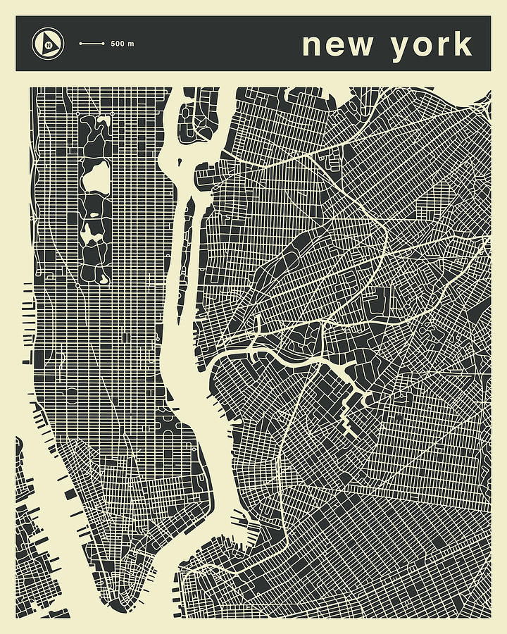 Verwunderlich New York Map Einzigartige Perspektive Auf Die Metropolefeed