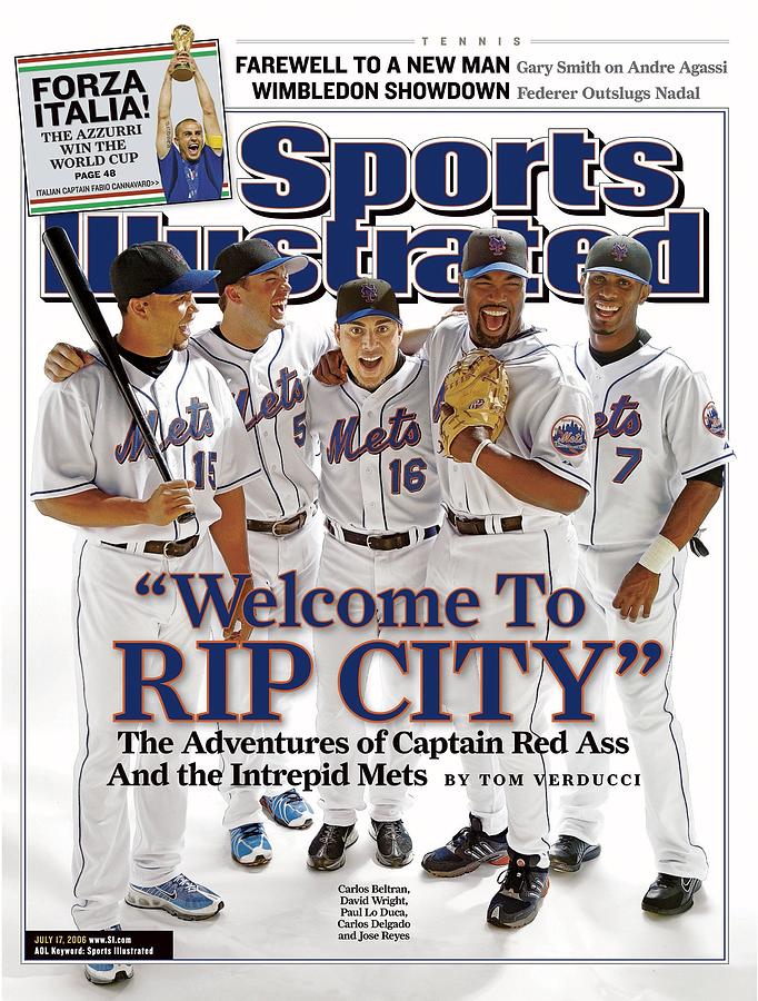 New York Mets Carlos Beltran, David Wright, Paul Lo Duca Sports