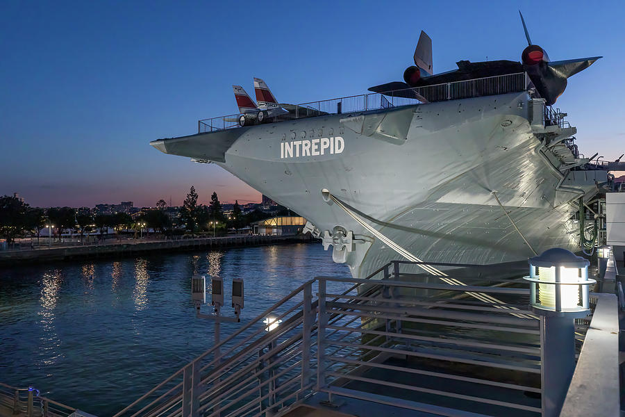 Ny, Nyc, Intrepid Sea, Air & Space Museum Digital Art by Lumiere