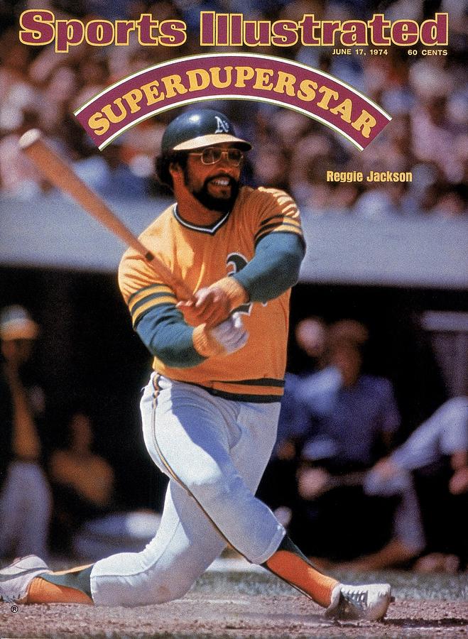 Oakland Athletics Reggie Jackson Sports Illustrated Cover by
