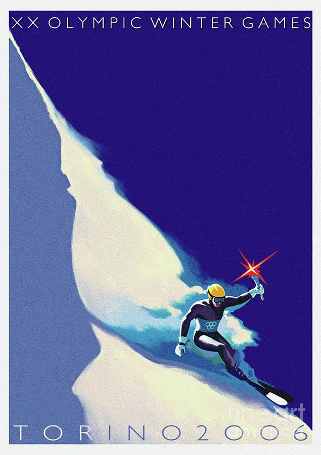 Official Poster For The Xx Olympic by Heritage Images