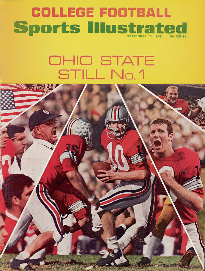 Ohio State Celebrates Football Success Photograph - Ohio State Still No. 1 Sports Illustrated Cover by Sports Illustrated
