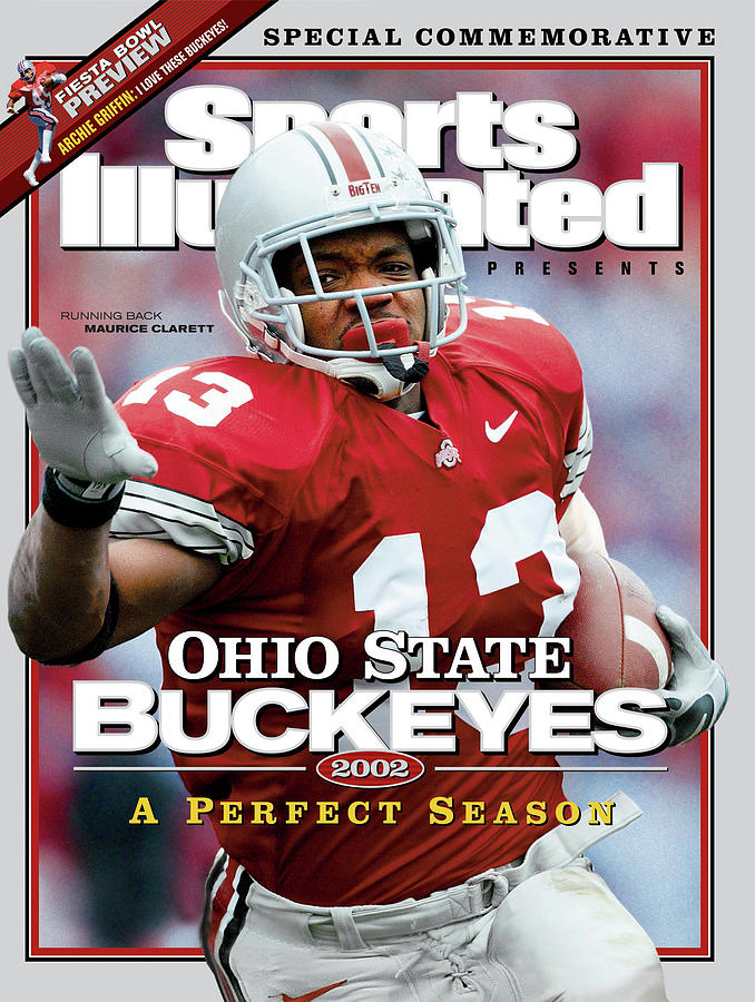 Ohio State Buckeyes Perfect Season Photograph - Ohio State University Maurice Clarett, 2002 Ncaa Perfect Sports Illustrated Cover by Sports Illustrated