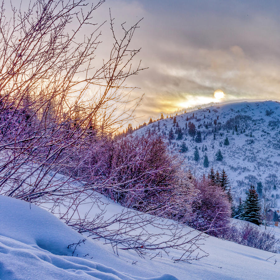 Park City Sunrise Photograph by Donna Twiford