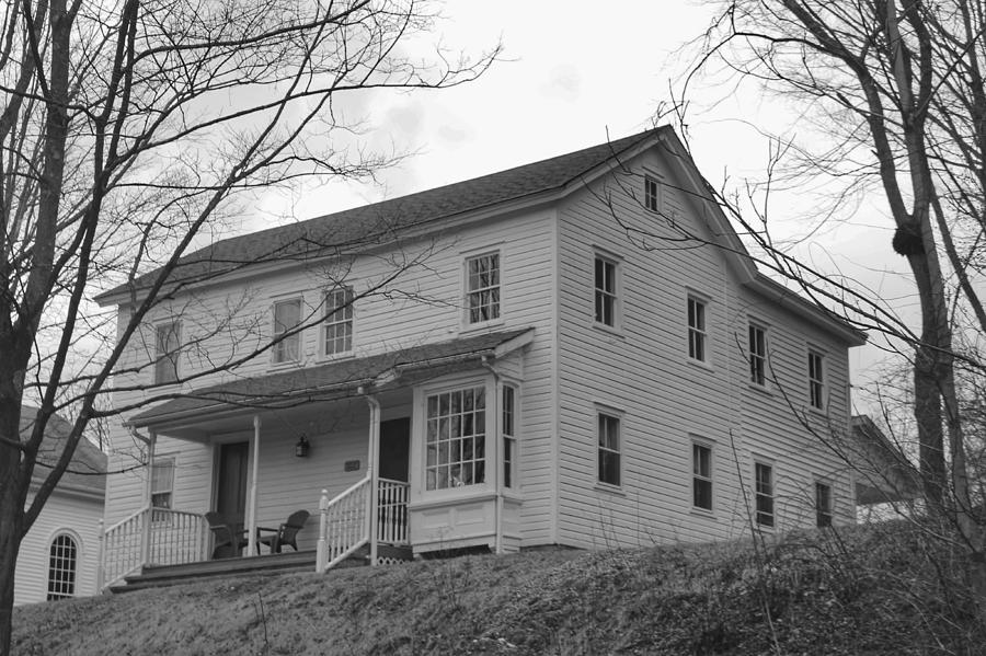 Pastors House - Waterloo Village Photograph by Christopher Lotito