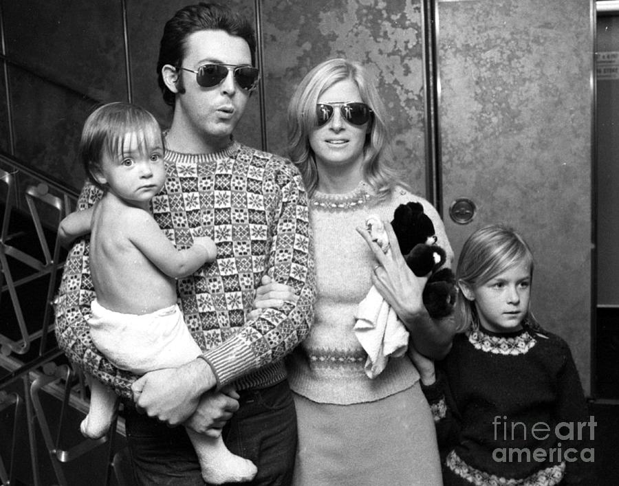 Paul Mccartney & Linda Eastman by New York Daily News