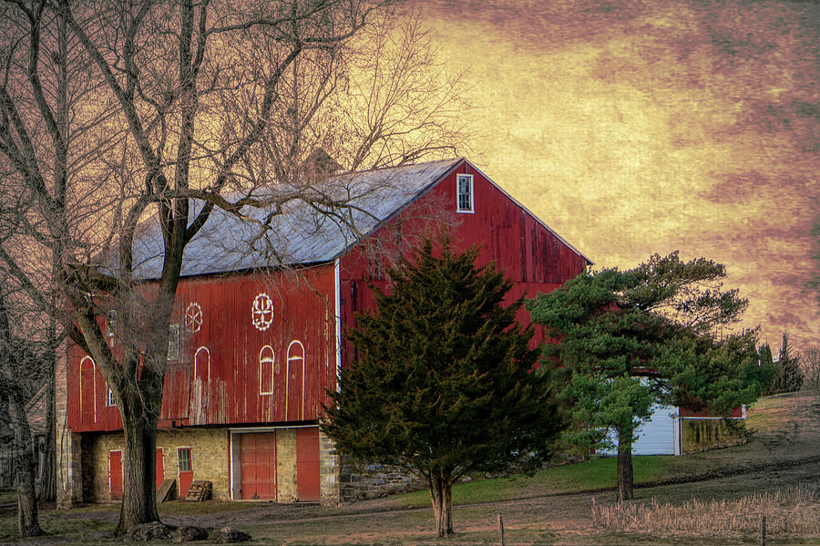 Pennsylvania Vintage Barn Photograph by Jason Fink