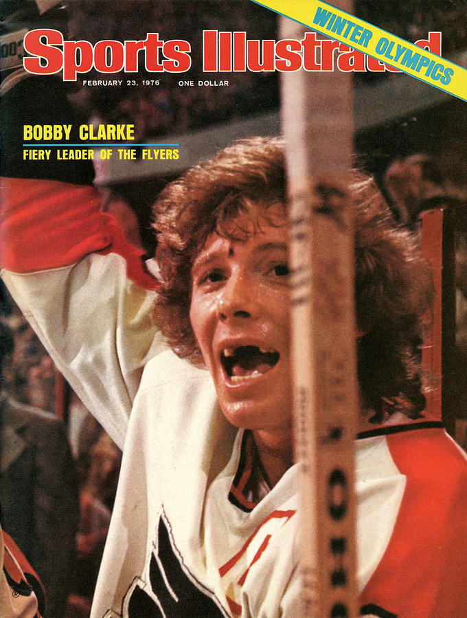 Philadelphia Flyers Bobby Clarke Sports Illustrated Cover by