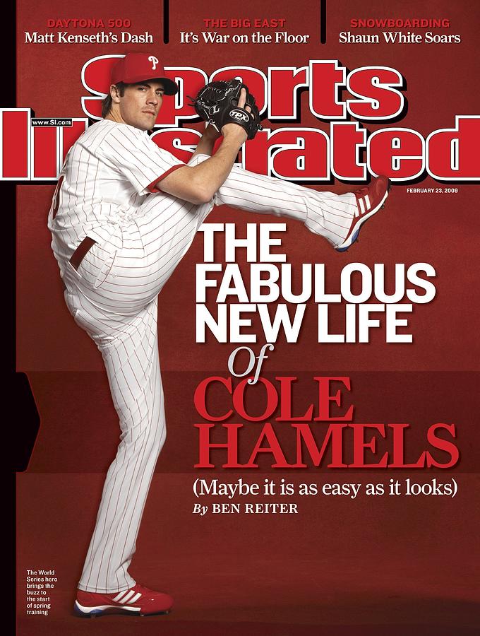 Cole Hamels on Sports Illustrated Cover Photograph - Philadelphia Phillies Cole Hamels Sports Illustrated Cover by Sports Illustrated