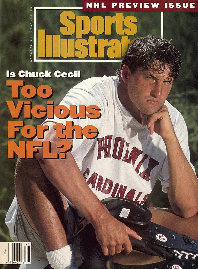 【貴重】T x Sports Illustrated - S.O - C #69 Phoenix Cardinals Chuck Cecil Sports Illustrated Cover by Sports