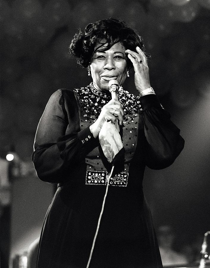 Renowned Jazz Singer Performing Photograph - Photo Of Ella Fitzgerald by David Redfern