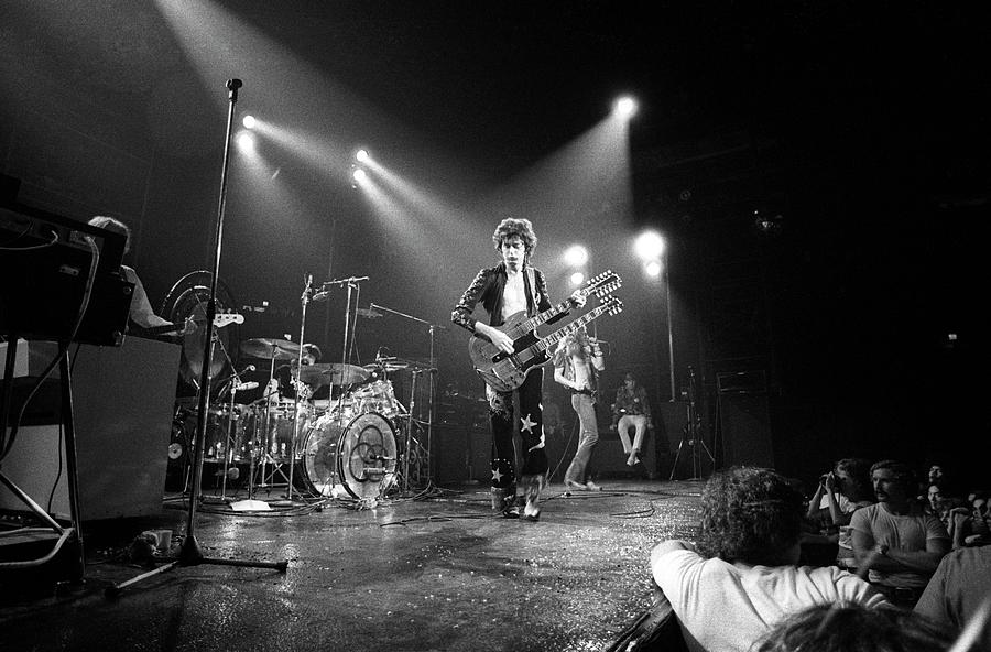 Rock Band Performing Live Concert Photograph - Photo Of Led Zeppelin And Robert Plant by David Redfern