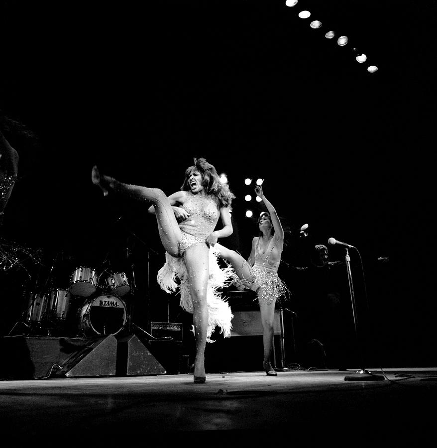 Energetic Stage Performance Photograph - Photo Of Tina Turner by David Redfern
