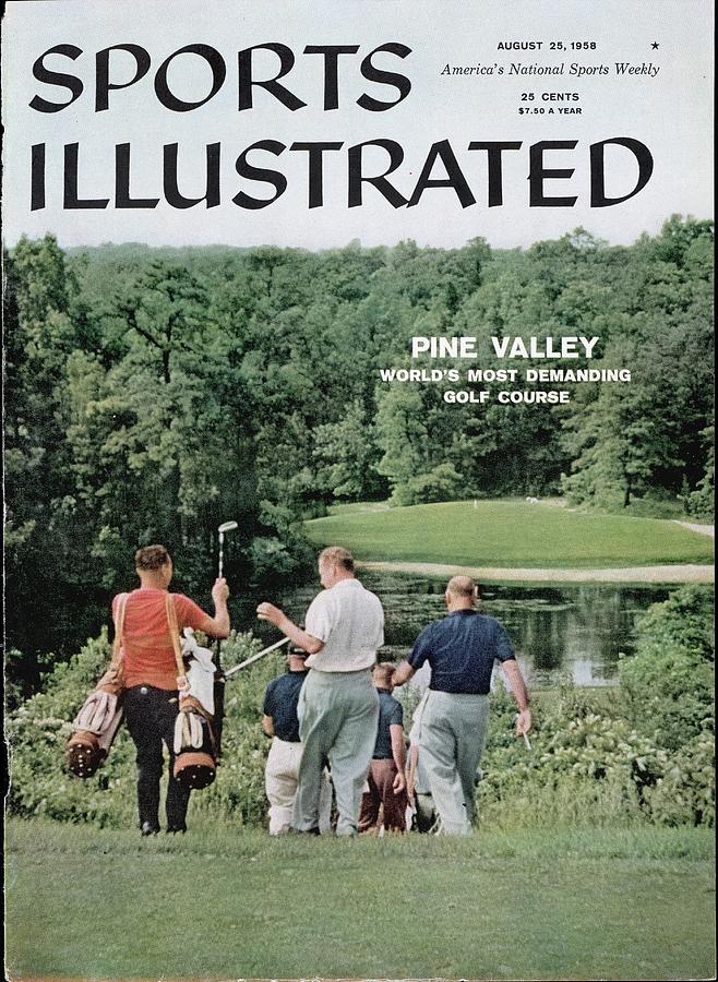 Golfers at Pine Valley Photograph - Pine Valley Golf Club Sports Illustrated Cover by Sports Illustrated
