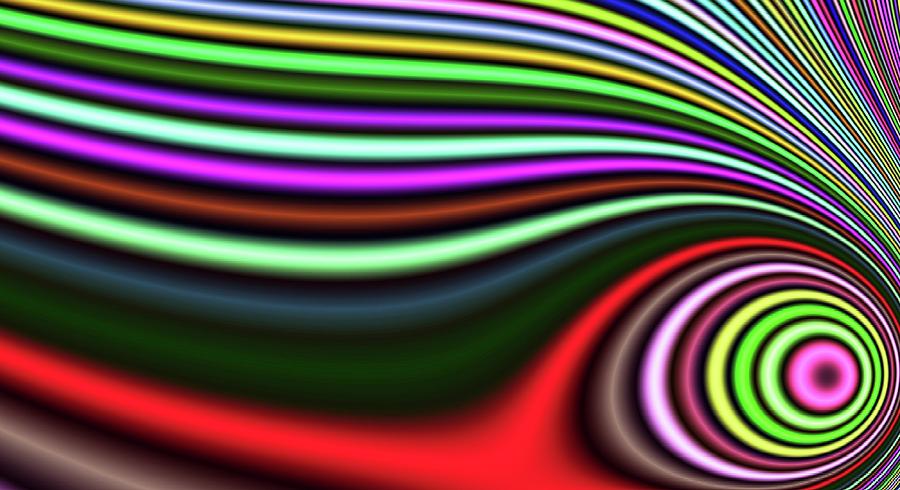 Pink Lazy Eye fantasy Digital Art by Don Northup