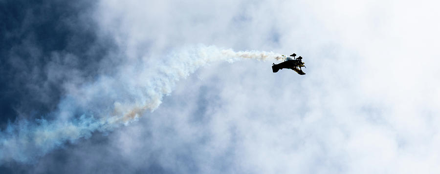 Pitts Special Sprial Loop RAF Cosford 2019 Photograph by Scott Lyons