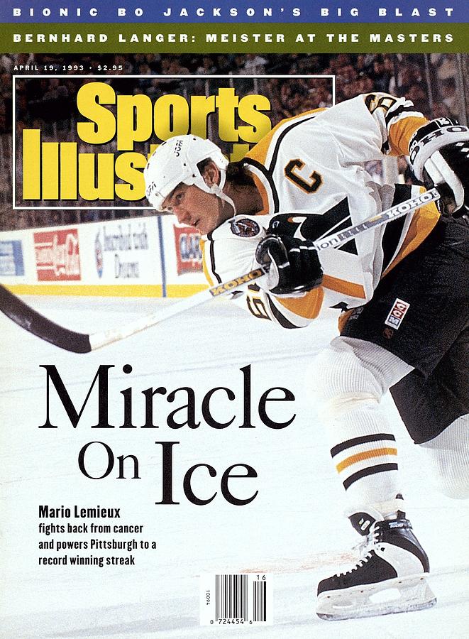 Pittsburgh Penguins Mario Lemieux... Sports Illustrated Cover by Sports  Illustrated