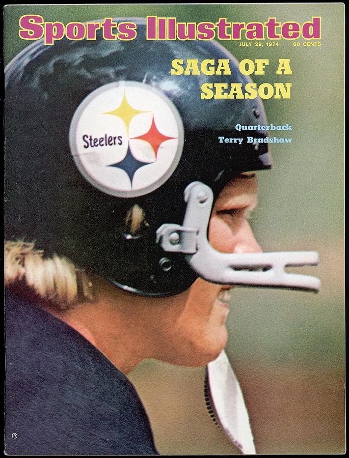 Pittsburgh Steelers Qb Terry Bradshaw Sports Illustrated Cover by