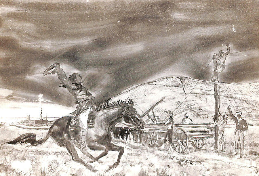 Pony Express Rider by Nara / Science Photo Library