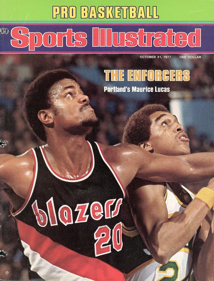 Porland Trail Blazers Maurice Lucas Sports Illustrated Cover by